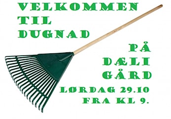 Dugnad på Dæli Gard